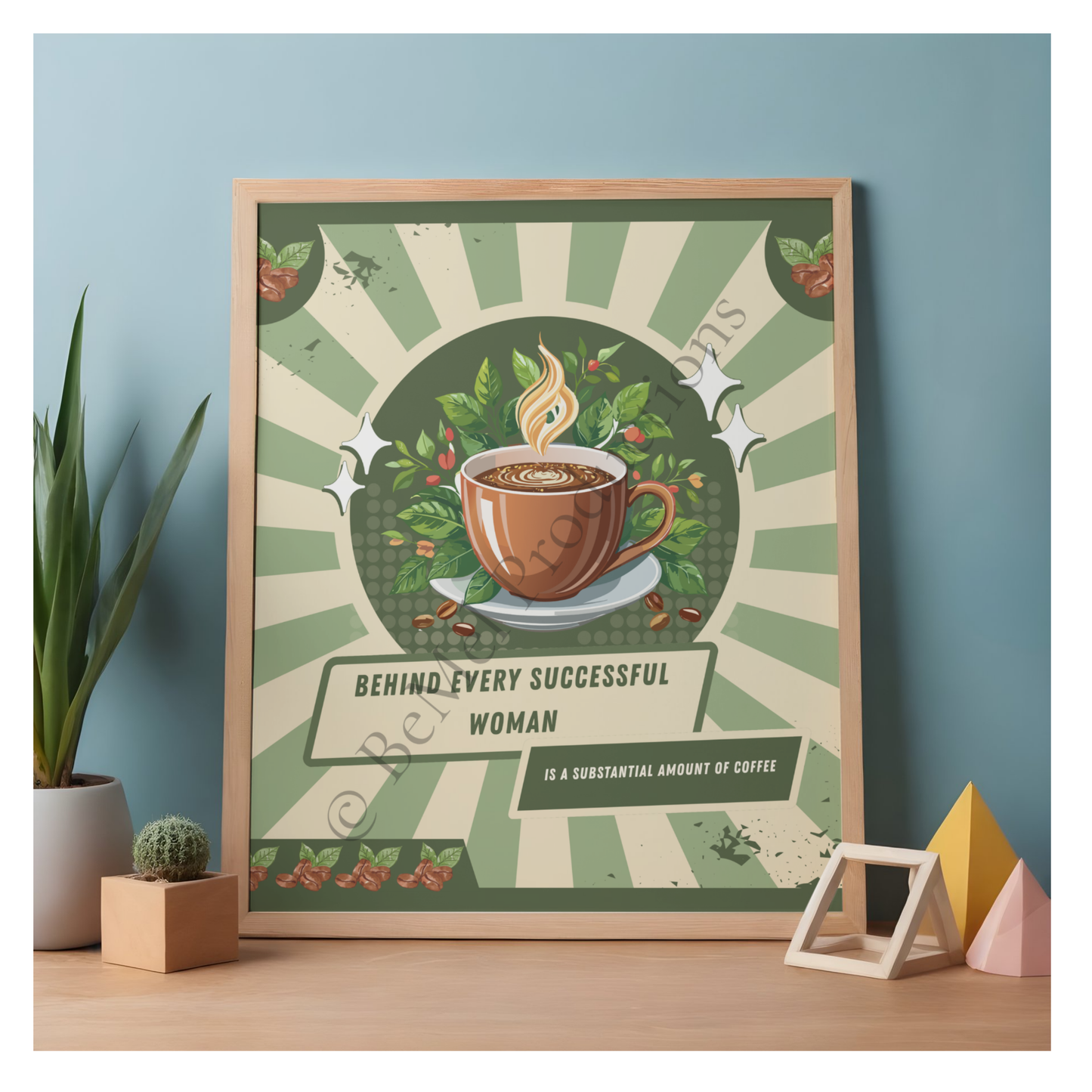 Behind Every Successful Woman SVG File - Empowerment Quote - Cricut Cut File