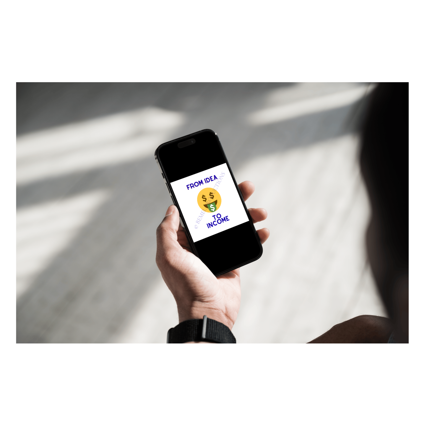 From Idea to Income SVG File - Entrepreneur Quote - Cricut Cut File