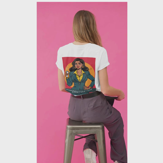 Brasileira com Atitude Americana SVG - Brazilian Pride Quote - Cricut Cut File